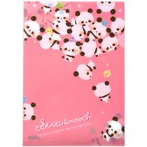 pink blushing panda chicks A4 plastic file folder - Folder - Stationery ...