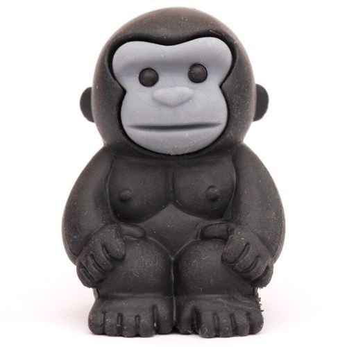 black gorilla monkey eraser by Iwako from Japan Animal Eraser